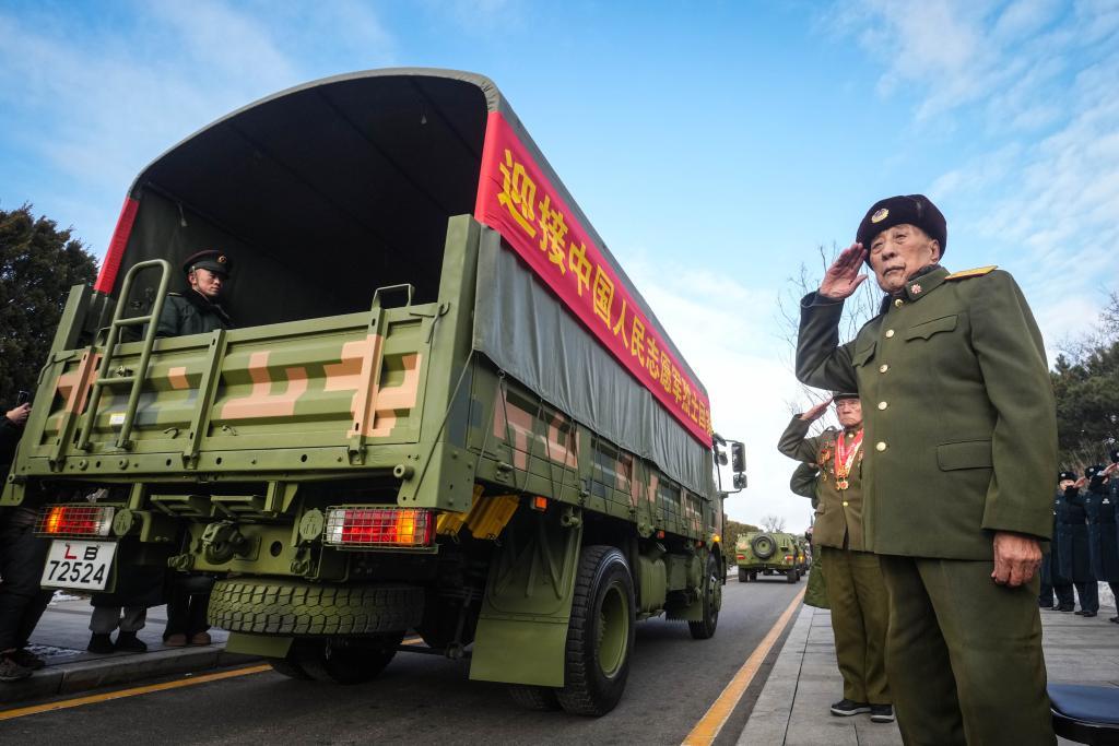 中国连续十一年迎回在韩志愿军烈士遗骸  第3张