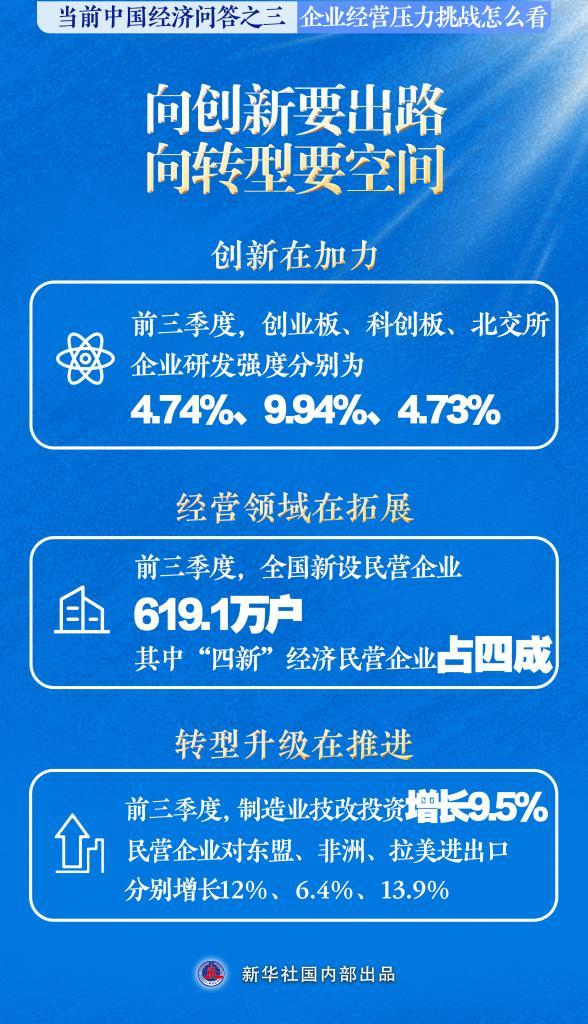 新华述评丨企业经营压力挑战怎么看——当前中国经济问答之三