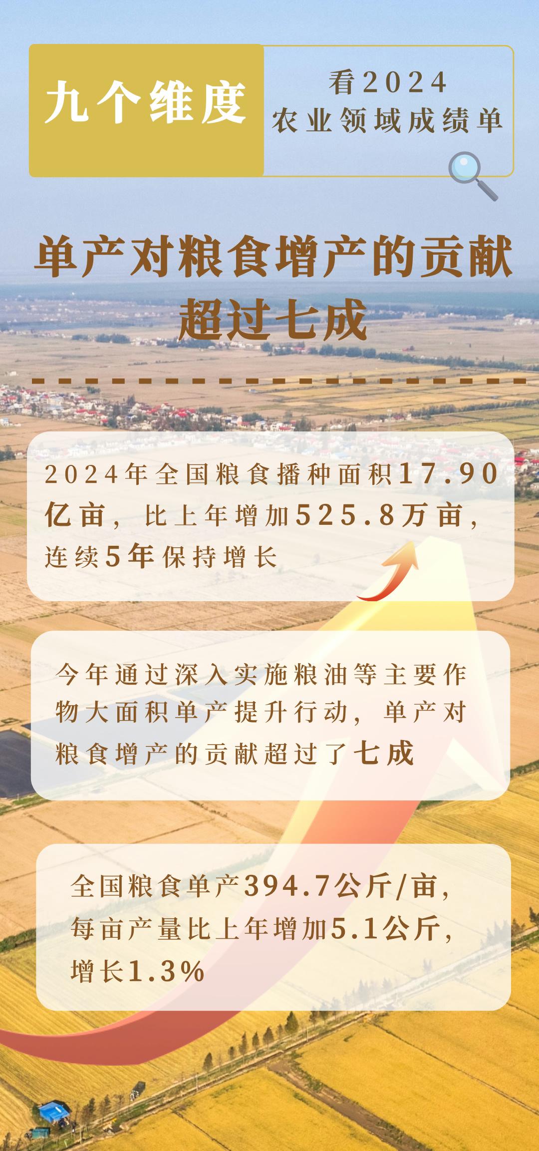 九个维度看2024农业领域交出亮眼成绩单  第2张