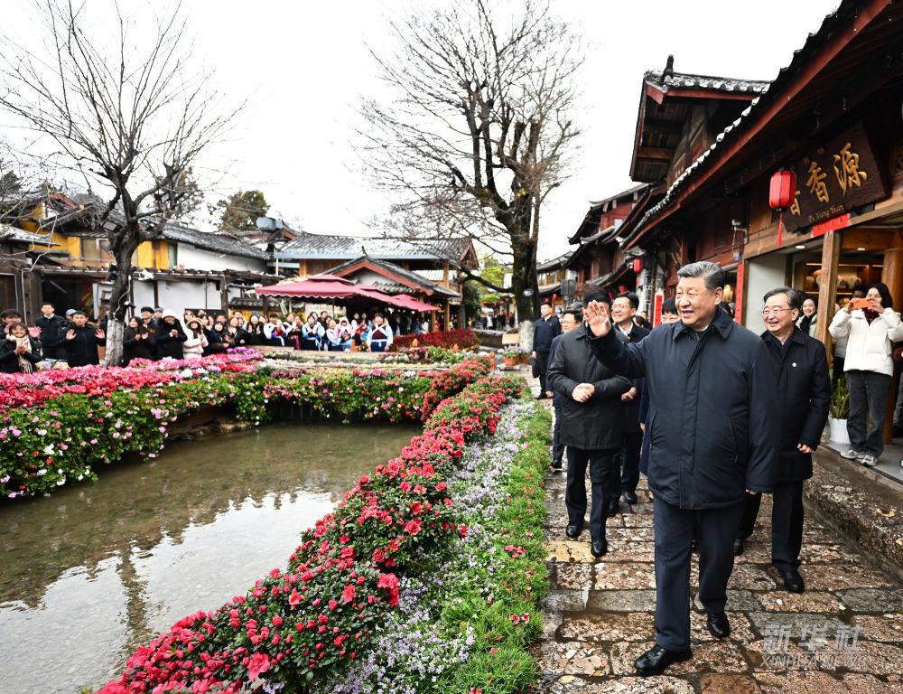 习近平在云南丽江市考察调研  第10张