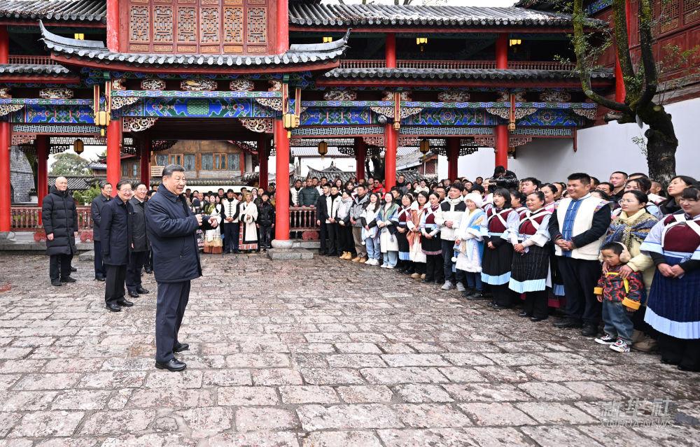 习近平在云南丽江市考察调研  第13张